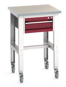 Bott Cubio mobile workstand 750mm wide x 750mm deep x 840mm - 1140mm adjustable height.... Mobile Workstands